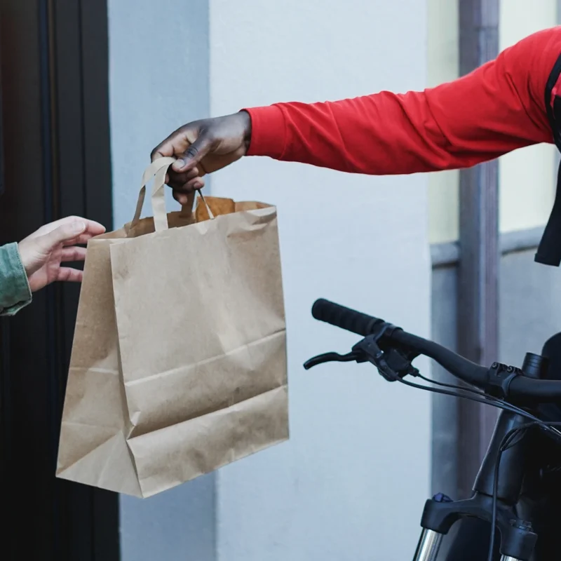 cannabis delivery by bike