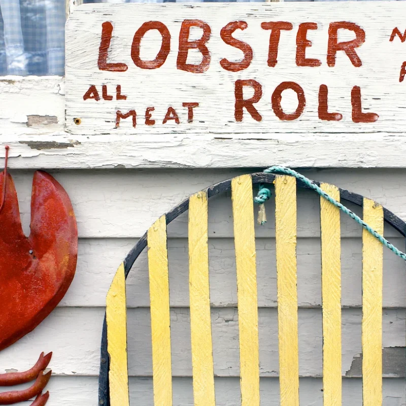 lobster shack sign in Orleans Cannabis Delivery Location